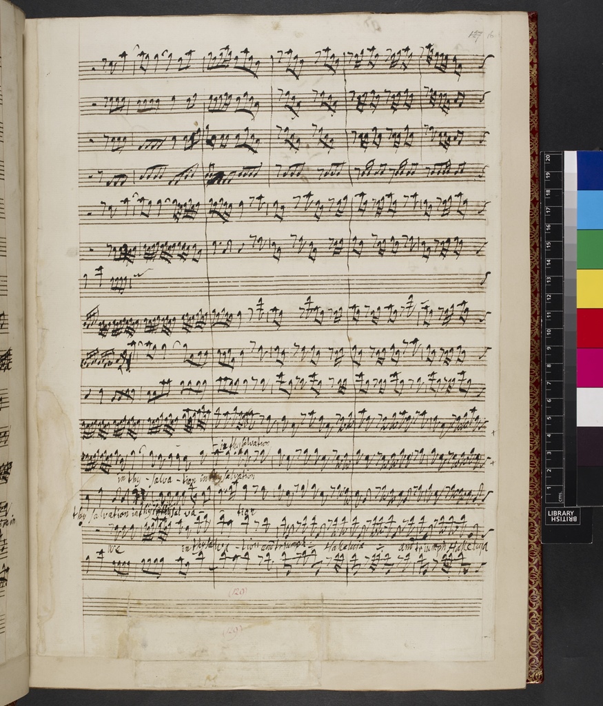 Handel Manuscript Page